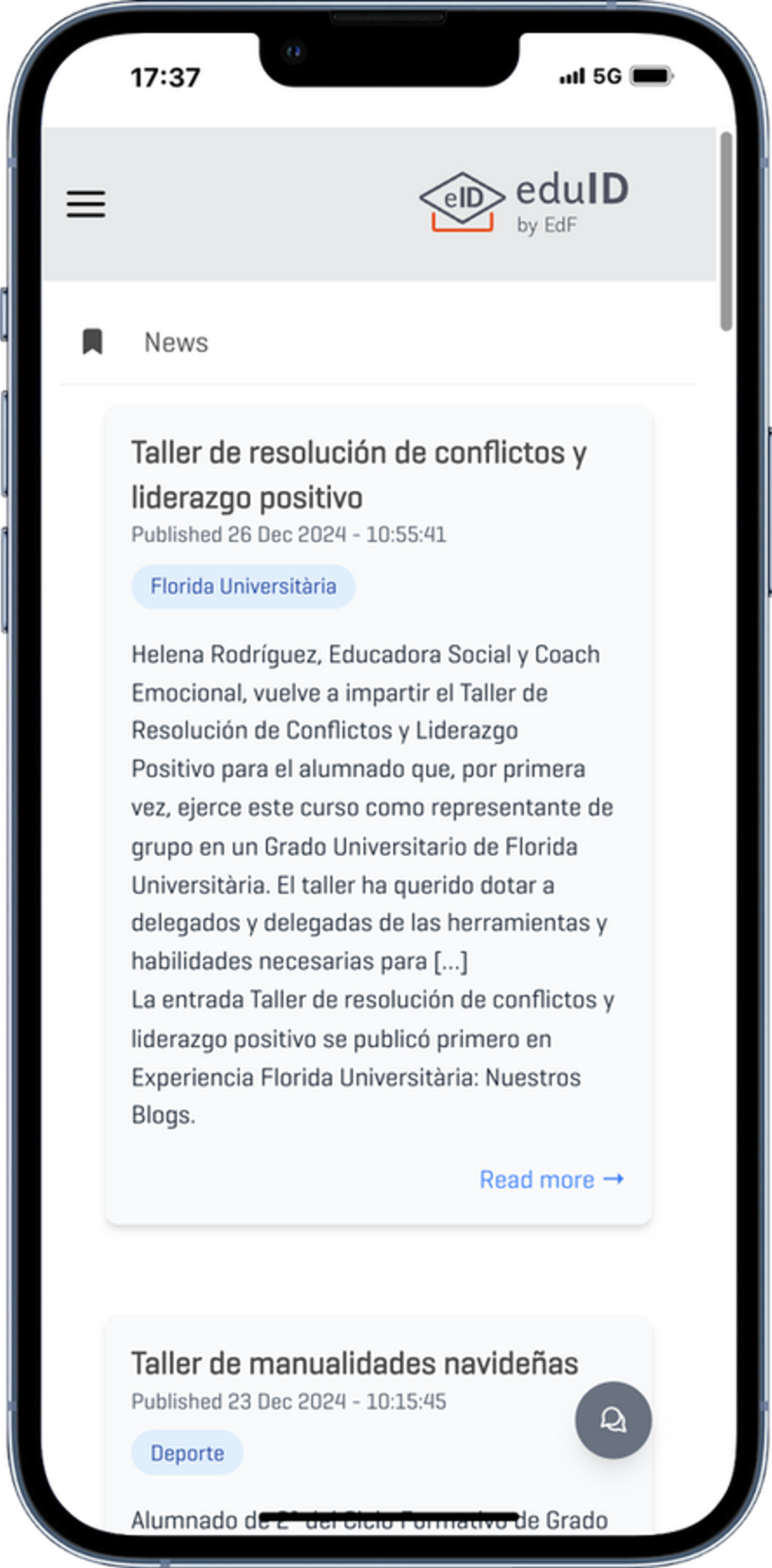 Noticias sobre el centro